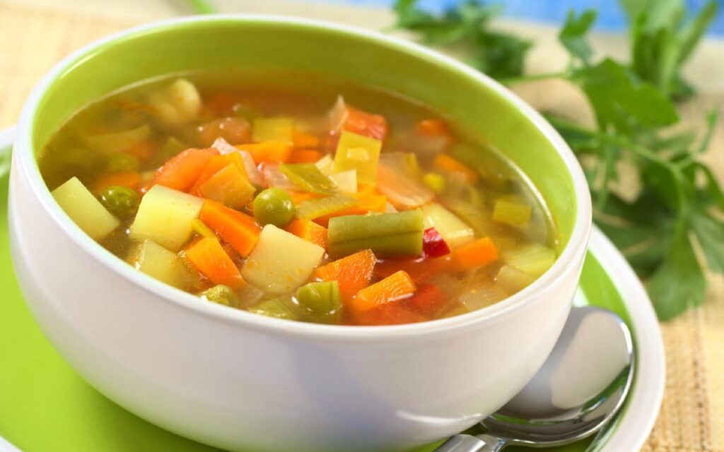 овощные супы диета 1 мени 