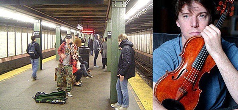 Скрипач в метро — социальный эксперимент